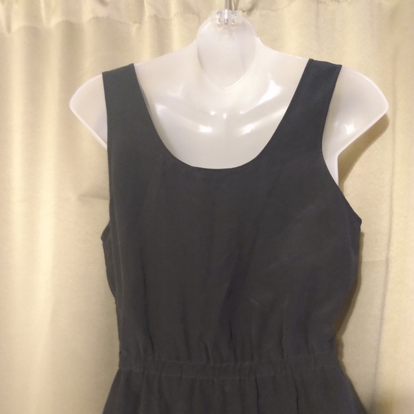 Broadway & Broome Silk Dress with a Overlay Top - Picture 3 of 8